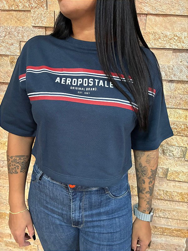 CAMISETA CROPPED M/C FEMININO SILKADA
