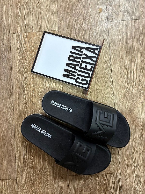 CHINELO SLIDE LOGO MARIA GUEIXA