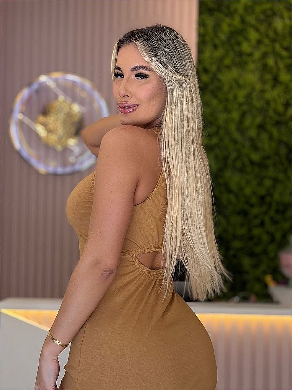 VESTIDO MIDI ALONGADO ESTAMPA MARIA GUEIXA