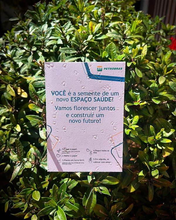 Cartão de agradecimento 9x13cm