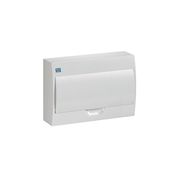 Quadro De Distribuição Sobrepor Branco 12 Disj Qdw02 Weg - 11377468