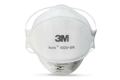 Respirador Descartável 3M™ Aura™ 9320+BR CA30592 - HB004385173