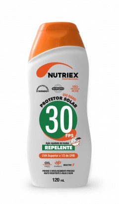 Protetor Solar FPS30 Repelente Nutriex 120ML - 60988