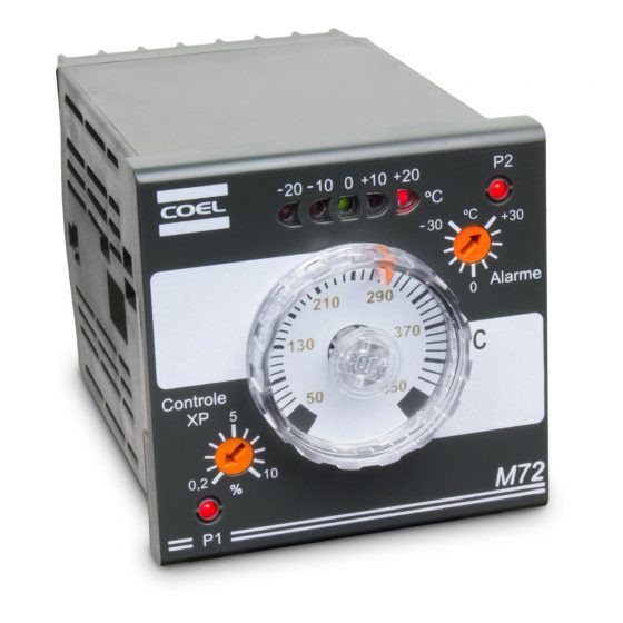 Controlador De Temperatura Digital Coel M72HRRJ4-P 50-450C