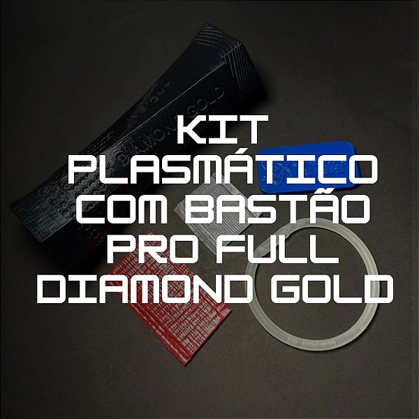 Kit Plasmático com Bastão ProFull Quantum DIAMOND GOLD