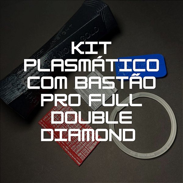 Kit plasmático com bastão ProFull Quantum Double Diamond