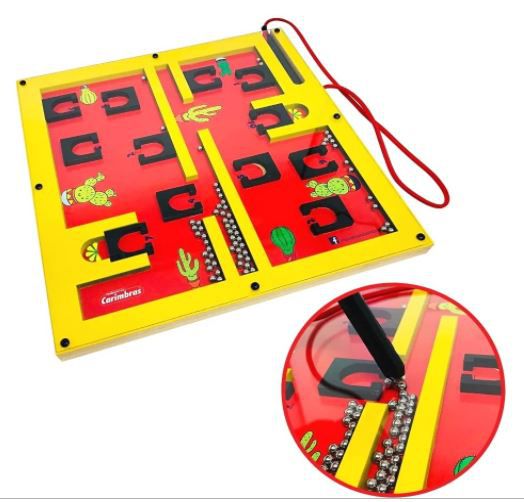 Jogo Magneto Quantidades - Carimbrás - Brinquedo Educativo