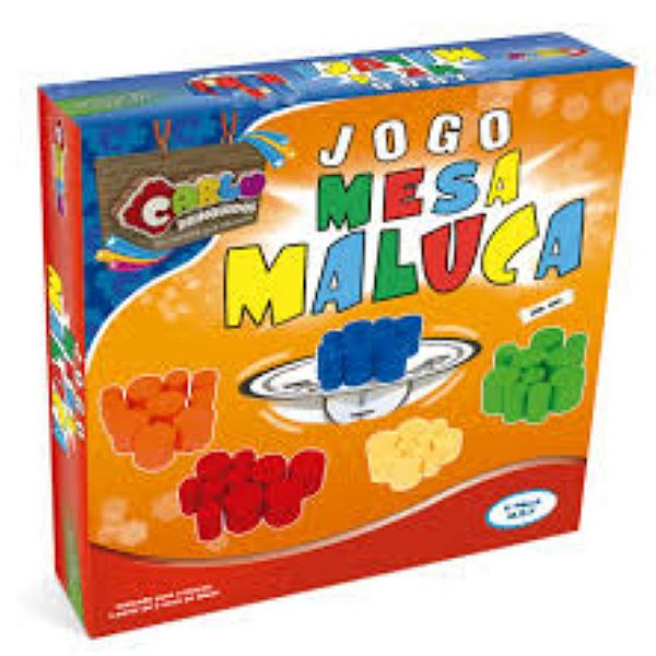 Jogo da Mesa Maluca - Carlu - Brinquedo Educativo