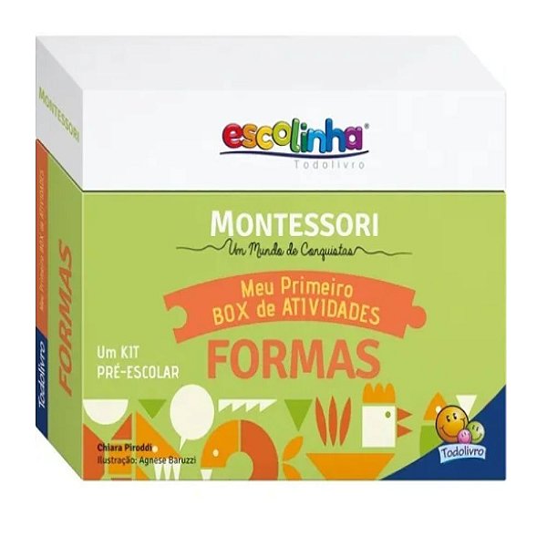 Montessori Meu Primeiro Box de Atividades-Formas-Todolivro
