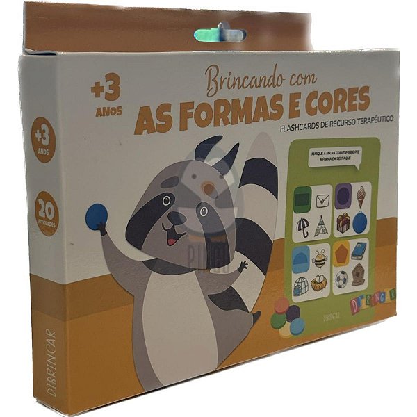 FlashCards Brincando com as cores e formas