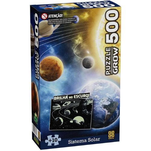 P500 SISTEMA SOLAR - BRILHA NO ESCURO