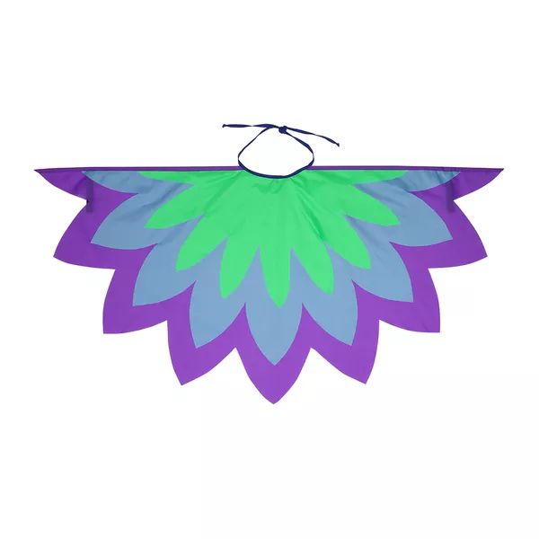 Asa Passaro Roxo, Azul e Verde Tamanho:M