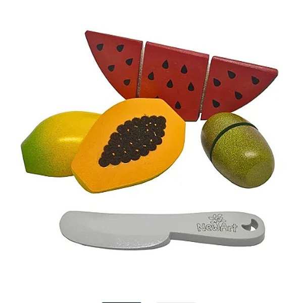 Kit Kiwi, Mamao e Melancia + Faca