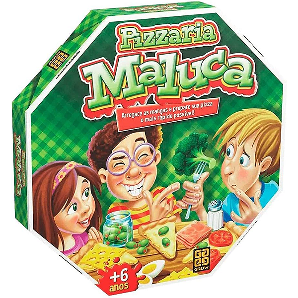 Jogo Pizzaria Maluca - Grow