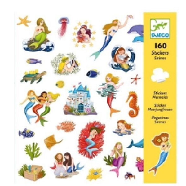 160 Adesivos - Sereias