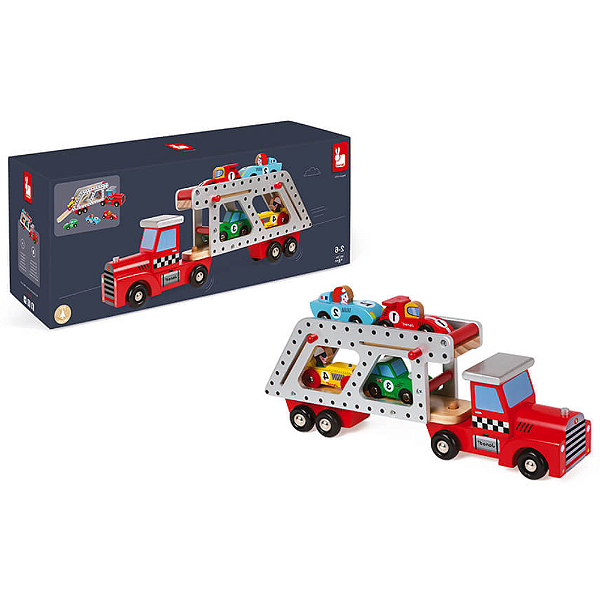 CARRINHO COM 4 CARRINHOS SPEED RACER