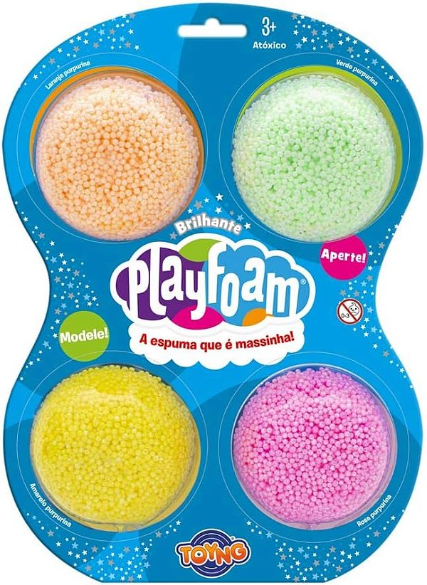PLAYFOAM 4 UNIDADES