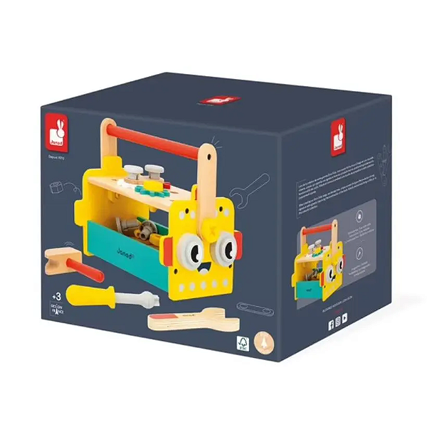 CAIXA DE FERRAMENTAS ROBO - BRICO KIDS