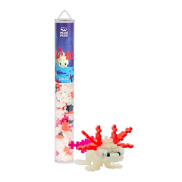 Plus-Plus Tubo 100pcs Axolote
