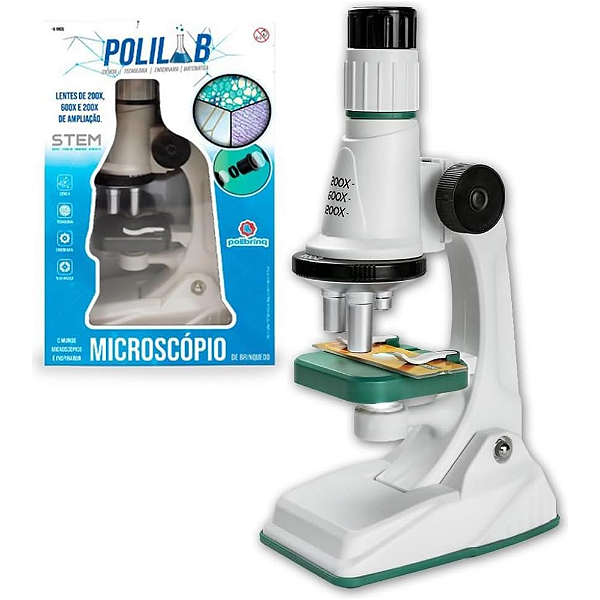 Microscópio Polilab - Explore um Novo Mundo