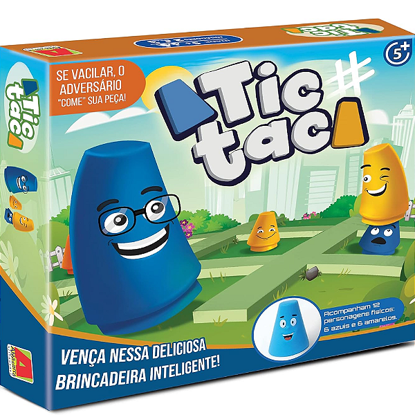 Jogo Tic Tac - Algazarra - Vence a Inteligência