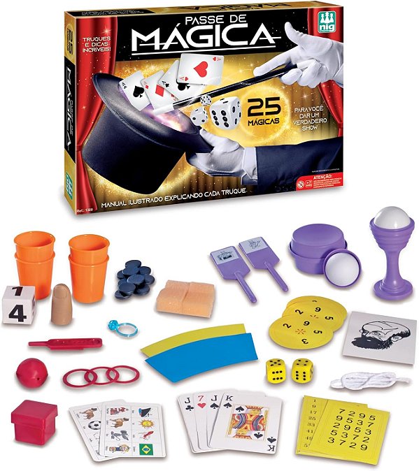 BQ -  PASSE DE MÁGICAS (25) Educativo e Divertido