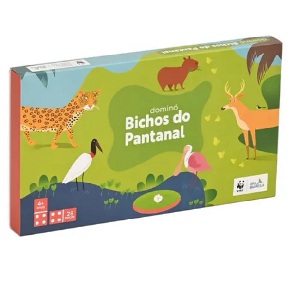 Dominó Bichos do Pantanal Araquarela Educativo