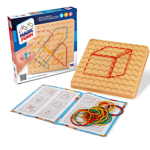 Jogo Educativo Magic Form Monte Formas Raciocínio