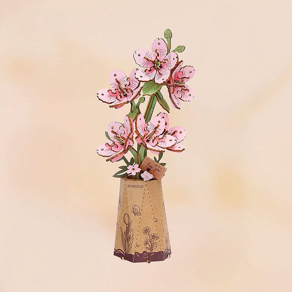 Rowood TW101 Sakura Flor Cerejeira Quebra-Cabeça 3D