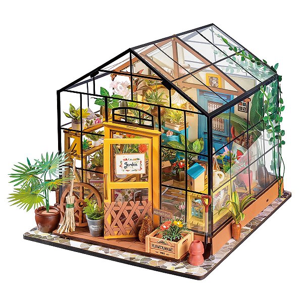 Rolife DG104 Cathy's Flower House Quebra-Cabeça 3D