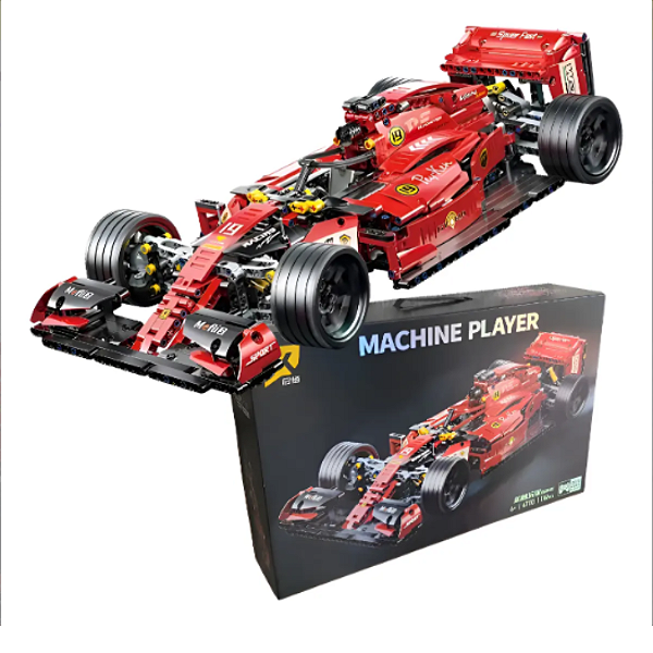 Blocos de Montar Fórmula 1 Super Carro Corrida