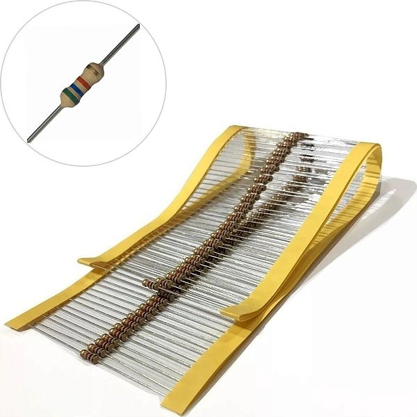 Resistor 5K6/ 5,6K Cr25 1/4W 5% - Pacote Com 100 Peças