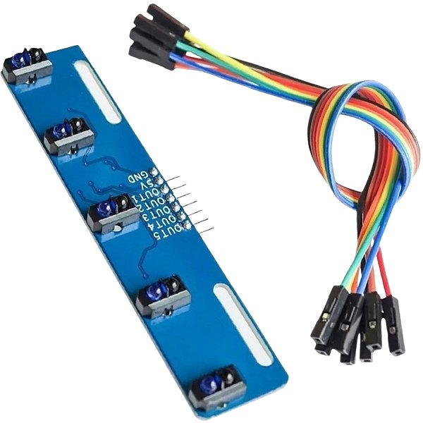 Modulo Seguidor De Linha Tcrt5000 5 Canais
