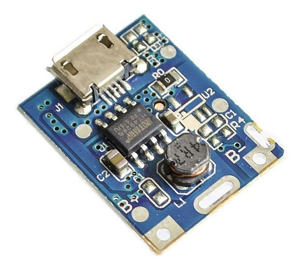 Modulo Step Up E Carregador Para Litio 134N3P