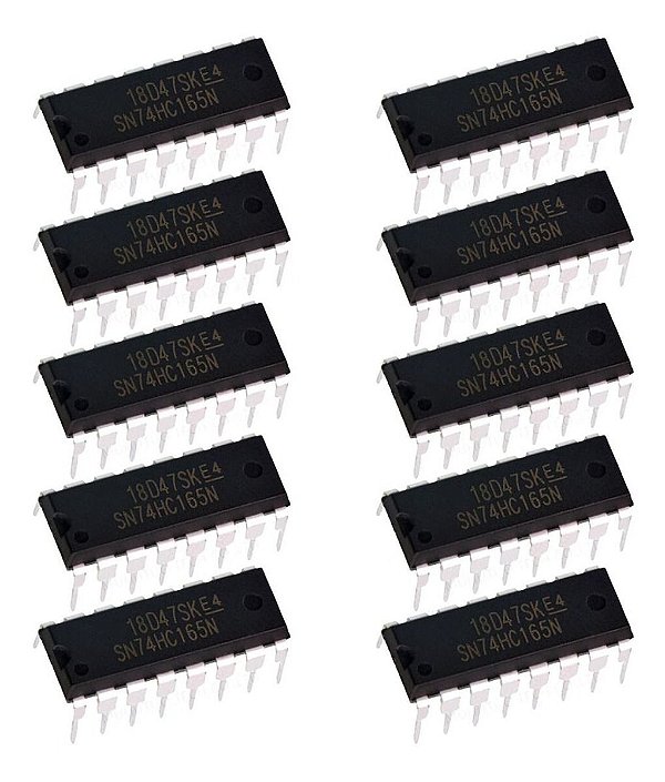 C.I Sn74Hc165 Circuito Integrado - Shift Register - 10 Peças