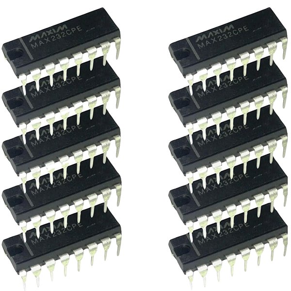 C.I Max232 Circuito Integrado - Conversor Ttl/Rs232 - 10 Peças