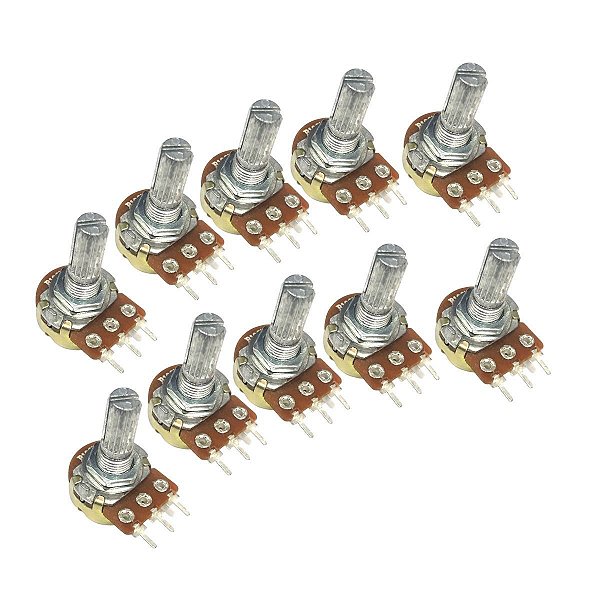 Potenciômetro Linear 50K L20 - 10 Peças