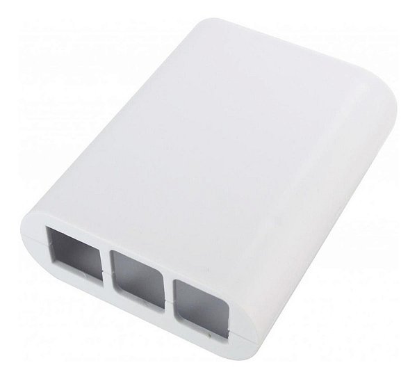 Case Para Raspberry Pi 3 Modelo B E B+ Em Abs - Branco