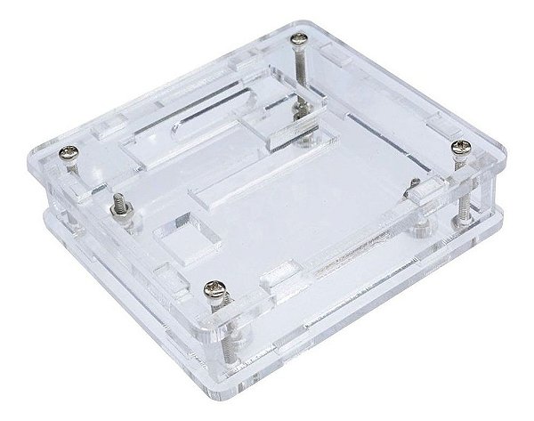 Case para Termostato Digital W1209 em Acrílico + Parafusos