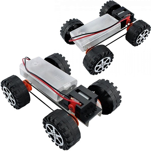Carrinho Robo Chassi Metalico Para Robótica Educacional - F17924