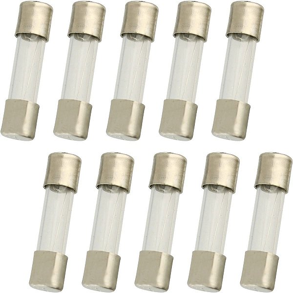 Fusiveis De Vidro 5A 5X20 250V (610) - 10 Peças