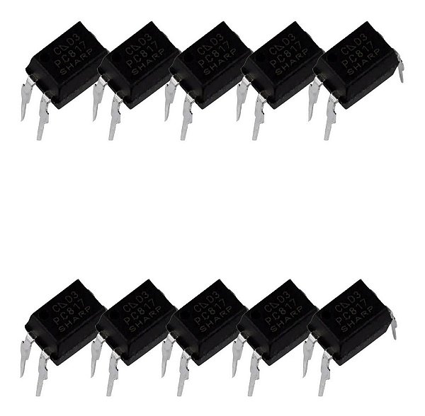 PC817 Isolador Optico - Circuito Integrado - 10 peças