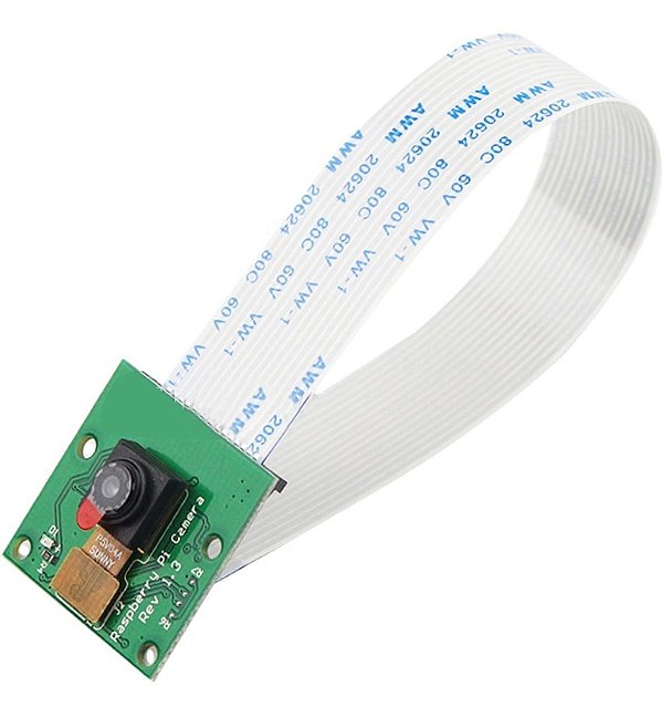 Módulo de Câmera 5MP para Raspberry PI V1.3 - CABO FLAT