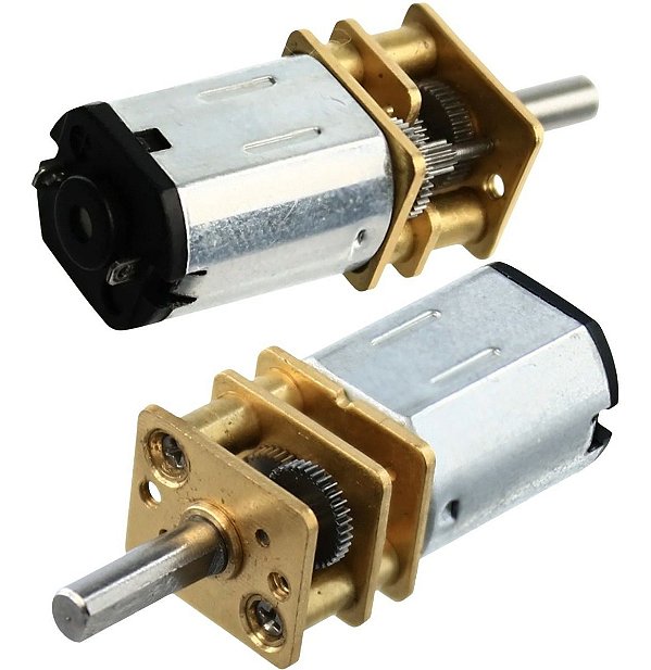 Mini Motor 6v 100 Rpm N20 Com Caixa De Redução Para Arduino