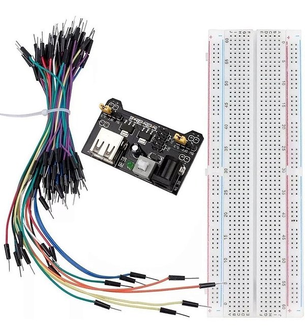 Kit Protoboard Básico para Arduino. - 67 Peças  (SC-KPB01)