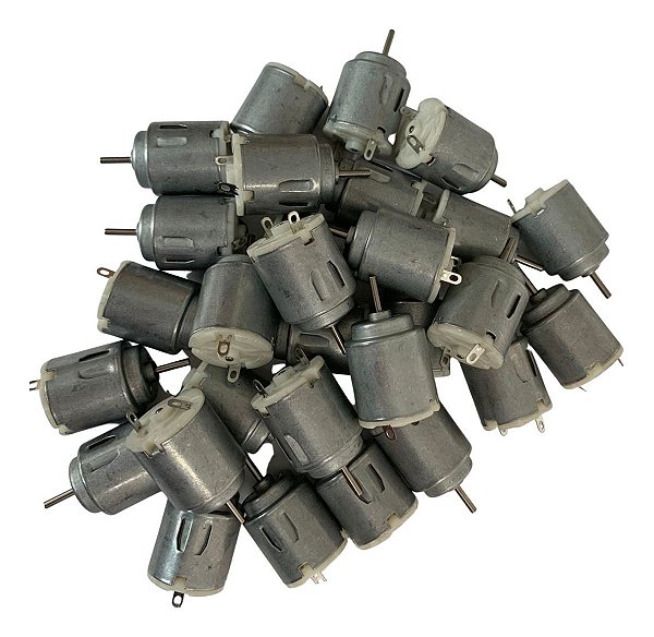 Mini Motor Dc Re-140Ra-18100 1.5V-3V 21*25Mm - 100 Peças