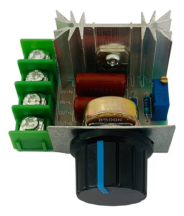 Dimmer 220v 2000w Triac Controlador De Velocidade e Rotação