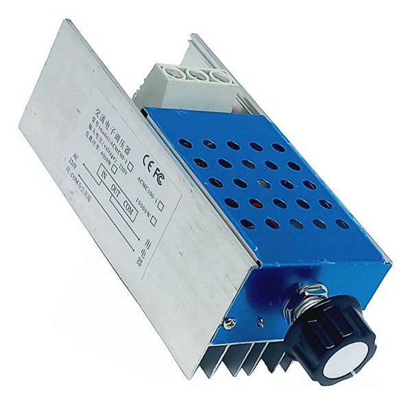 Controlador De Velocidade Dimmer 10000w 220v Scr Metálico