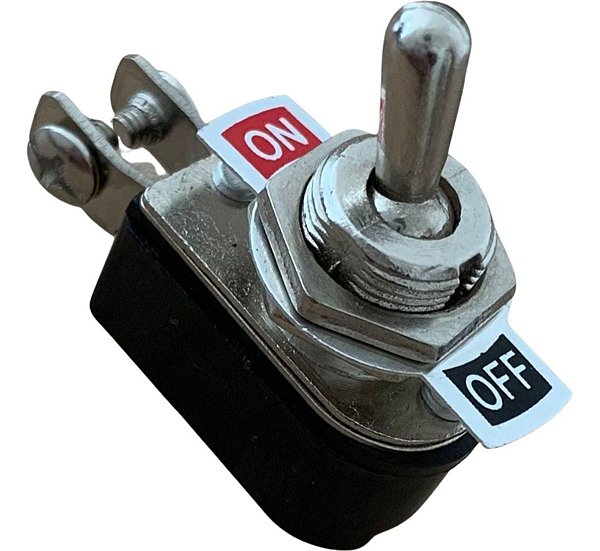 Chave Botão Interruptor Liga Desliga Knh-1s 2t 3a 250v 2 Posições