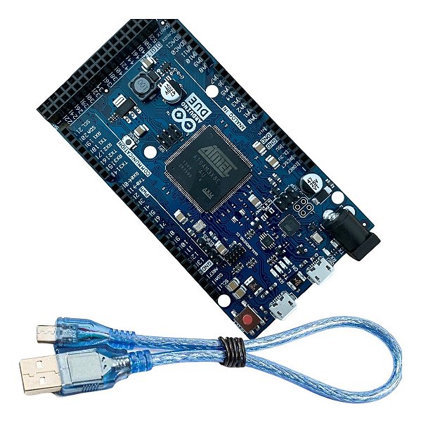 Placa DUE R3 ARM Cortex-M3 32 Bits + Cabo USB (Compatível com Arduino)
